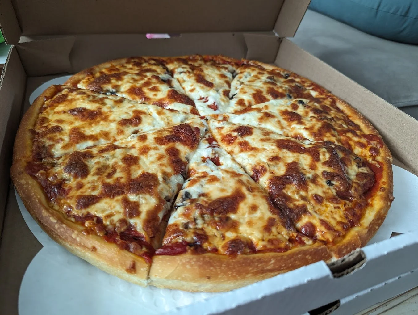 Thick-Crust Specialty Pizza at Acadia Pizza